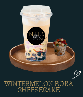WINTERMELON  BOBA CHEESECAKE