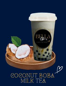  COCONUT  BOBA MILK TEA