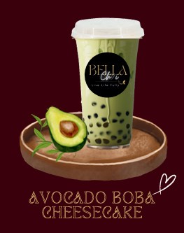 AVOCADO   BOBA CHEESECAKE
