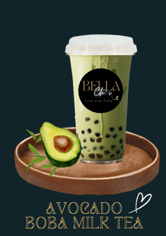  AVOCADO  BOBA MILK TEA
