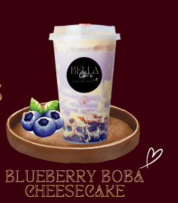  BLUEBERRY  BOBA CHEESECAKE
