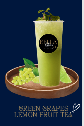  GREEN GRAPES  LEMON  FRUIT TEA