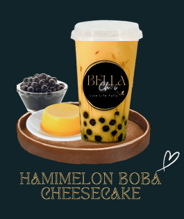 HAMIMELON  BOBA CHEESECAKE